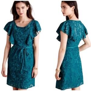 Moulinette Soeurs Women’s flutter sleeve dress size XS